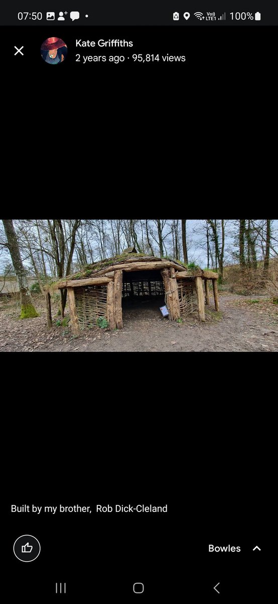 Strangely, my most viewed photo on Google Maps is of my brother's roundhouse which he built at @BowlesOutdoor . It's now had 95,814 views.