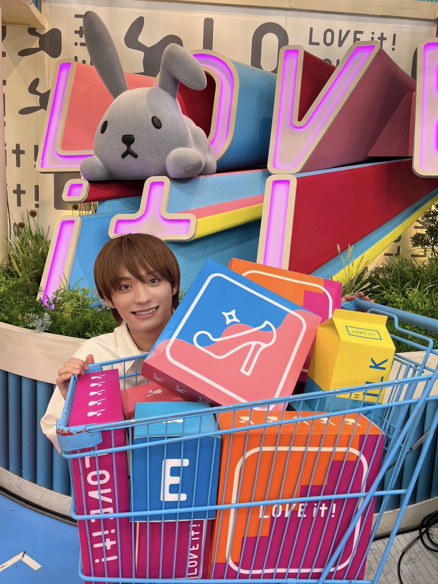 jr_official_X's tweet photo. 「#ラヴィット ！」

#福本大晴 ( #Aぇgroup )が出演いたしました🐰🛒🧡
ご覧いただいた皆さま、ありがとうございました🎶

#ジャニーズJr https://t.co/ZmlYvJTuaN