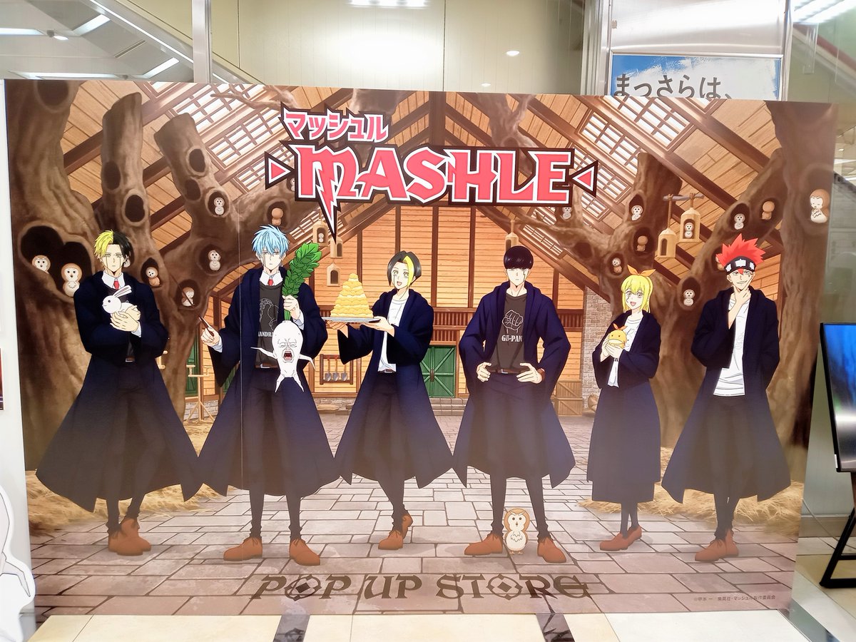 マッシュル-MASHLE-」POP UP STORE【公式】 (@mashle_popup) / Posts / X