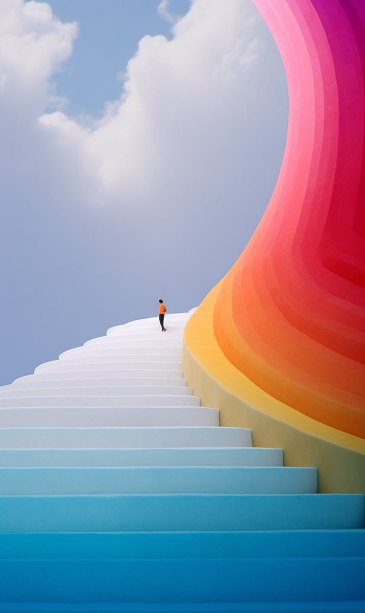 muriellondon's tweet photo. Good morning, lovely souls! 🌄 
Embrace the day with the spirit of ascension and self-discovery. Let your art be the staircase to your dreams. 🚀🎨 #RiseAndCreate #Inspiration https://t.co/p7E5HI7tGl