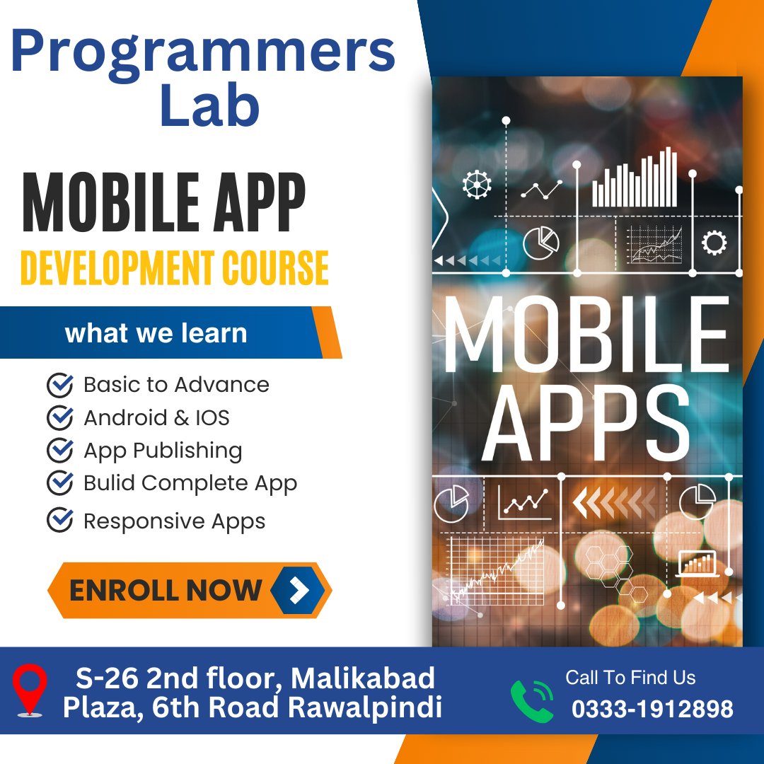 progra39834's tweet image. 🚀Mobile ApplicationDevelopment Course in Rawalpindi💡
#MobileappdevelopmentCourse #MobileappDesigning #MobileappdevelopmentCourseinRawalpindi