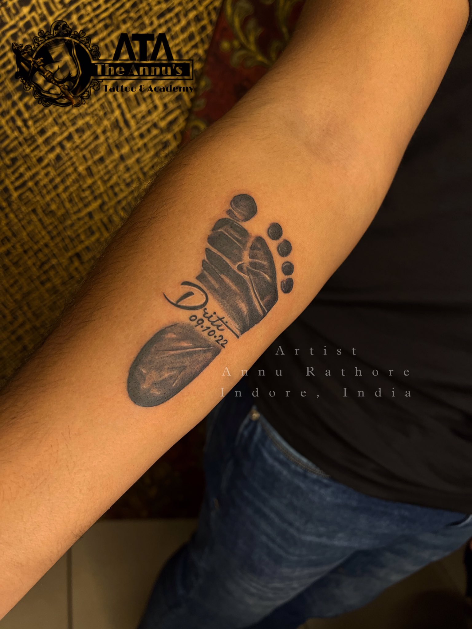 Foot Tattoos on Black People | TikTok