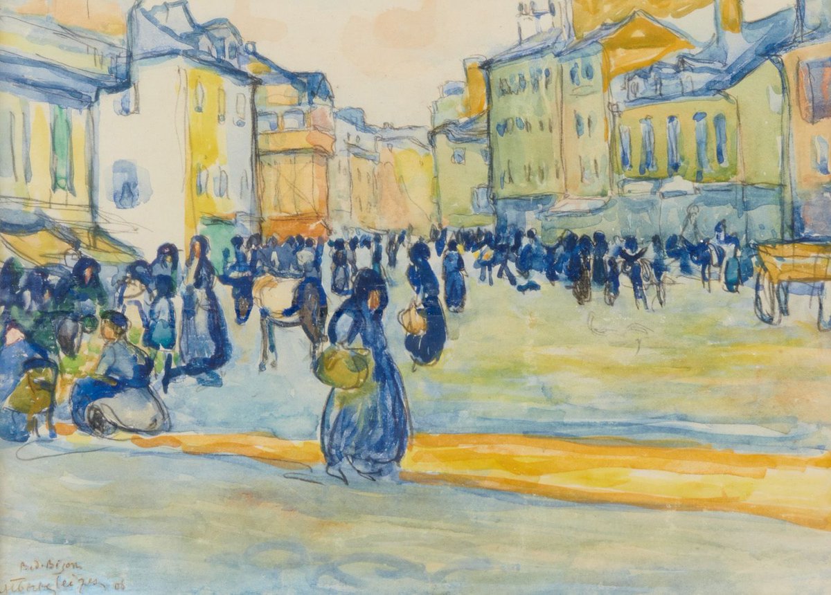 Albert Gleizes
Scène de marché, 1908
#art #postimpressionism