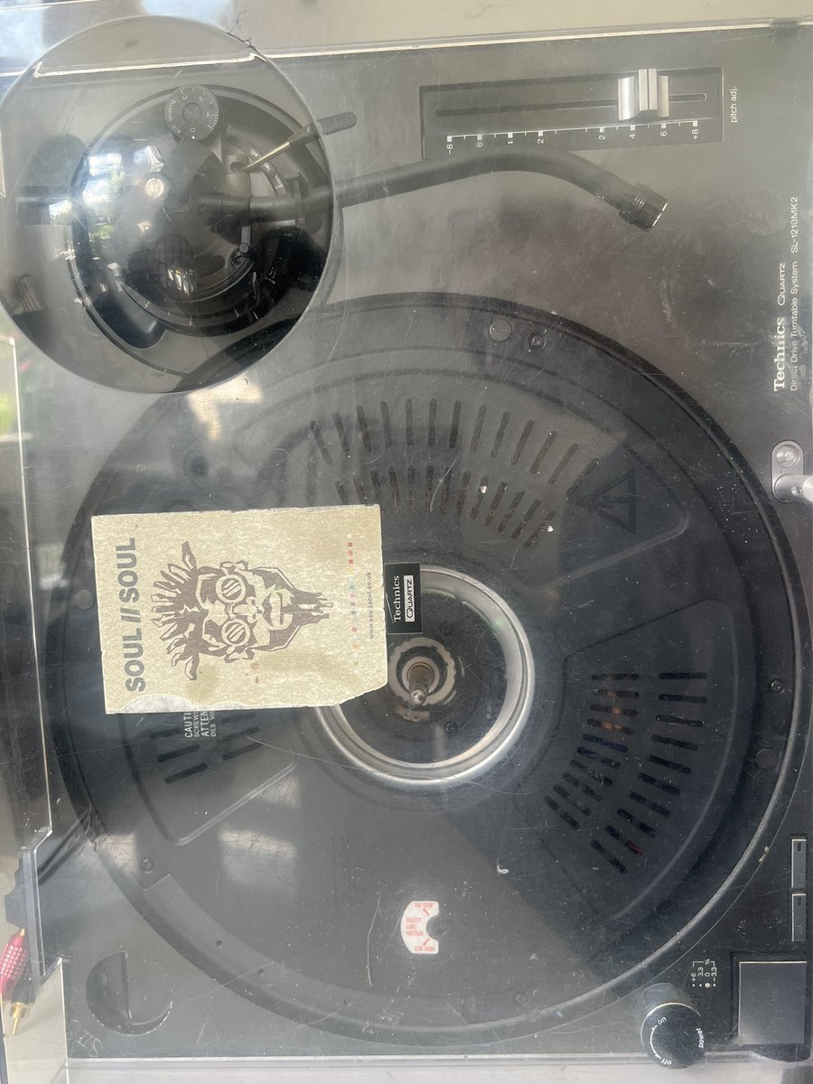 deck_doctor's tweet image. Bringing some decks “back to life” today, with a special bit of musical history to them.
#Technics1210 #Technics1200 #technicssl1210 #technicssl1200 #deck_doctor #deckdoctor #vinyl #technicssl1210mk2 #technicssl1200mk2 #SL1210 #SL1200 #dj #decks #soul2soul
