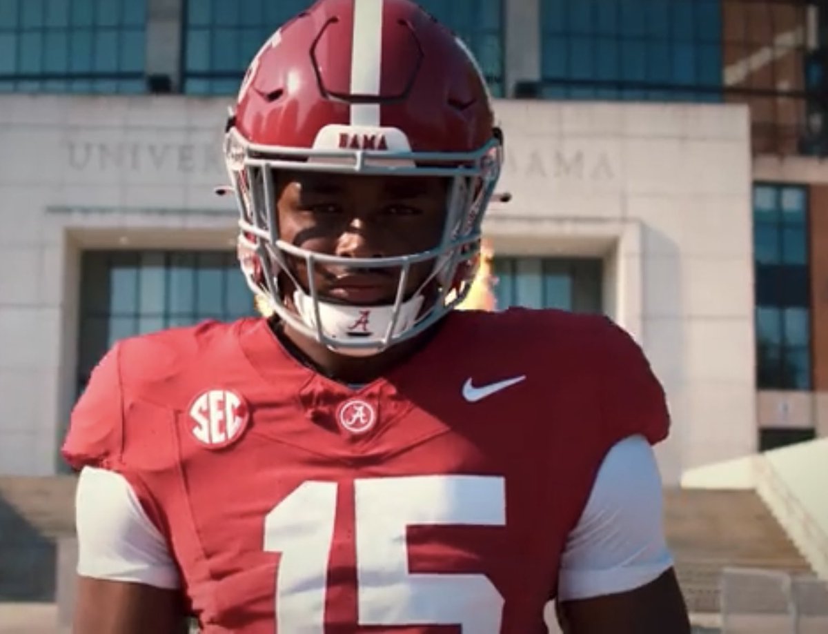 Here's our first look at Alabama's uniforms in the new Nike template