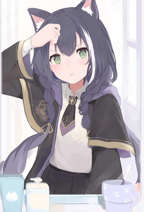 前髪が決まらないキャルちゃん #プリコネR 