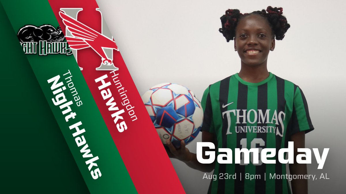 TU Women's Soccer (@nighthawkswsocc) on Twitter photo Business trip to sweet ole' Alabama 🤝.
📆:Aug 23rd
🆚:<a href="/HCHawksSports/">Huntingdon College Athletics</a>
⏰: 8pm
📍: Montgomery, AL
📊:tunighthawks.com/sidearmstats/w… Business trip to sweet ole' Alabama 🤝.
📆:Aug 23rd
🆚:<a href="/HCHawksSports/">Huntingdon College Athletics</a>
⏰: 8pm
📍: Montgomery, AL
📊:tunighthawks.com/sidearmstats/w…