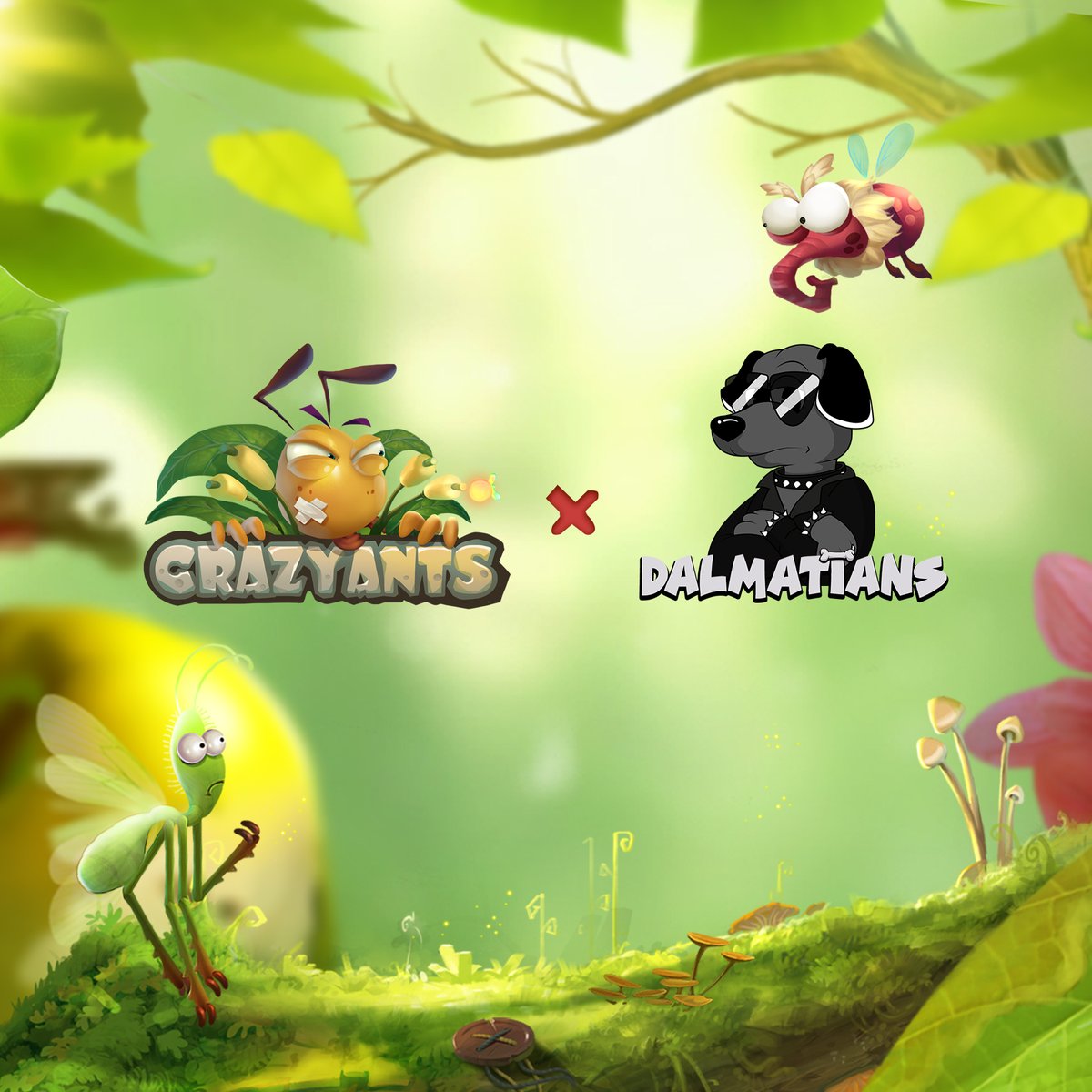 📢 Super stoked to announce the partnership with <a href="/dalmatiansnft/">Dalmatians 🦴</a>!!

💜They're onboarding the "Polygon Partnership Progam",  securing special looks and in-game perks exclusive to theirs and all <a href="/boxbies/">LilBox Labs</a> holders.

🎉Join 1x Crazy Ants NFT giveaway for celebration:
1⃣ Follow
