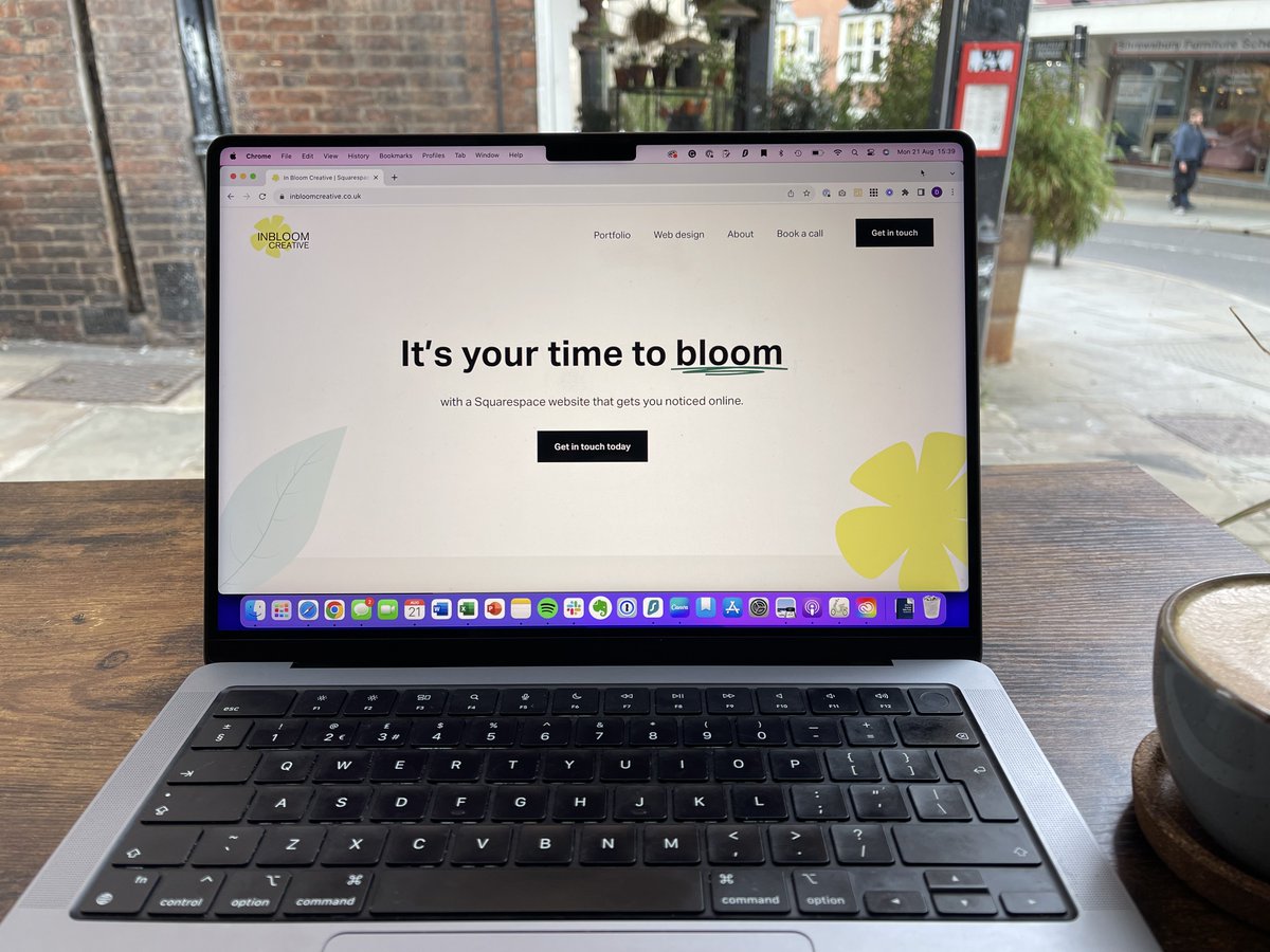 Some of you may know I’m a copywriter and marketing professional turned Squarespace web designer...

Why does that matter?

Well, I believe that not having any formal training in web design or development is actually the best thing for my clients.

You see, I’ve been building