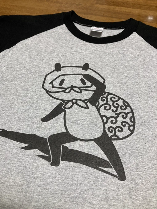 Tシャツが届きました!印刷きれいだ!