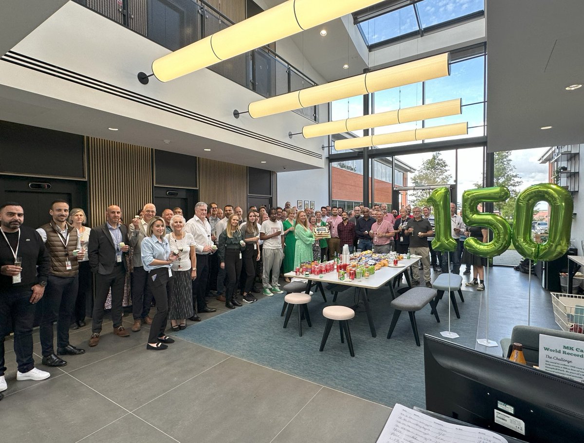 unisys's tweet photo. Our Milton Keynes office in the UK hosted a fun BBQ celebration to mark the company's 150th Anniversary—a special evening spent among colleagues and leaders.
To learn more about Unisys, visit: https://t.co/BH2r7JGRZQ
#Unisys150 #BreakThroughWithUnisys https://t.co/AZUkSADUCe