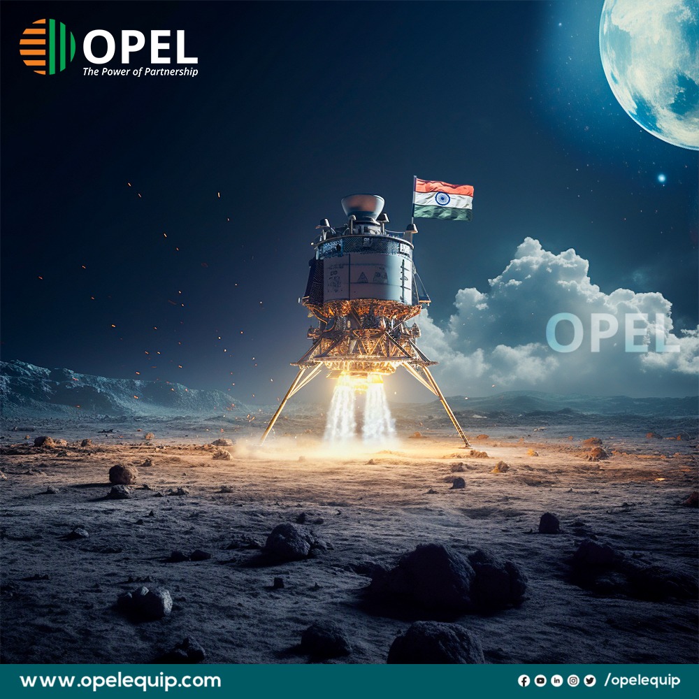 ISRO's Chandrayaan Touches the Moon: A Giant Leap for India! 🌕🇮🇳 Congratulations to ISRO for achieving this remarkable feat. A historic moment that fills every Indian heart with pride! 🚀🌠 

#ChandrayaanSuccess #ISROProud #IndiaToTheMoon

 #opelindia #opelequip #Opel