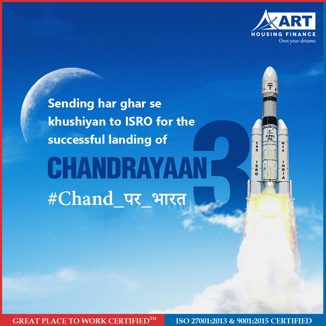 #Chand_पर_भारत We're truly 𝐎𝐯𝐞𝐫𝐭𝐡𝐞𝐌𝐎𝐎𝐍 🌙🌙 with Chandrayaan3's success.
@ISRO
-
#Chandrayaan_3 #chandrayaan3news #moon #landedsuccessfully #ARTHousingFinacnce #overthemoon #satellite