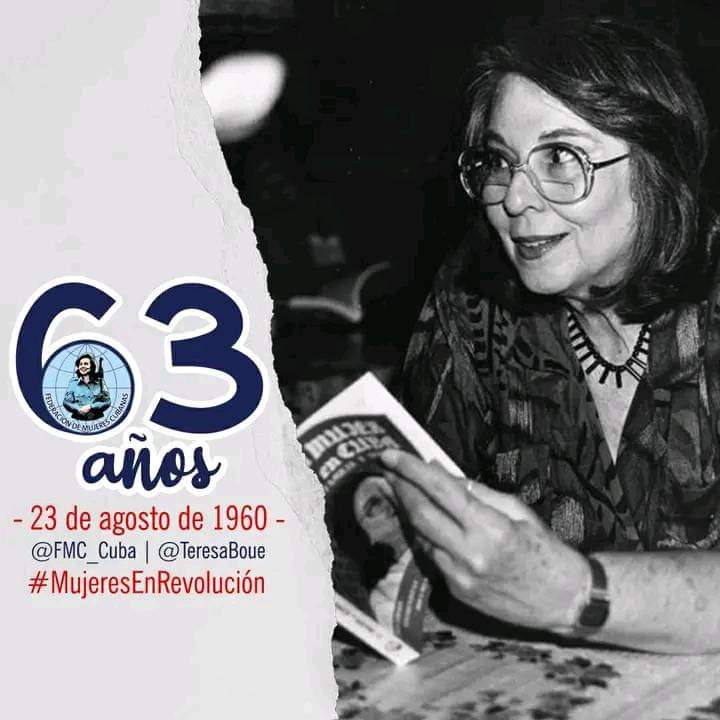 El pueblo de #LosPalacios le desea Muchas Felicidades para todas las federadas en el 63 Aniversario de la Creación de la Federación de Mujeres Cubanas (FMC).
La FMC tiene como objetivo la igualdad y la emancipación de la mujer.
#MujeresEnRevolucion 
#FMC_Cuba