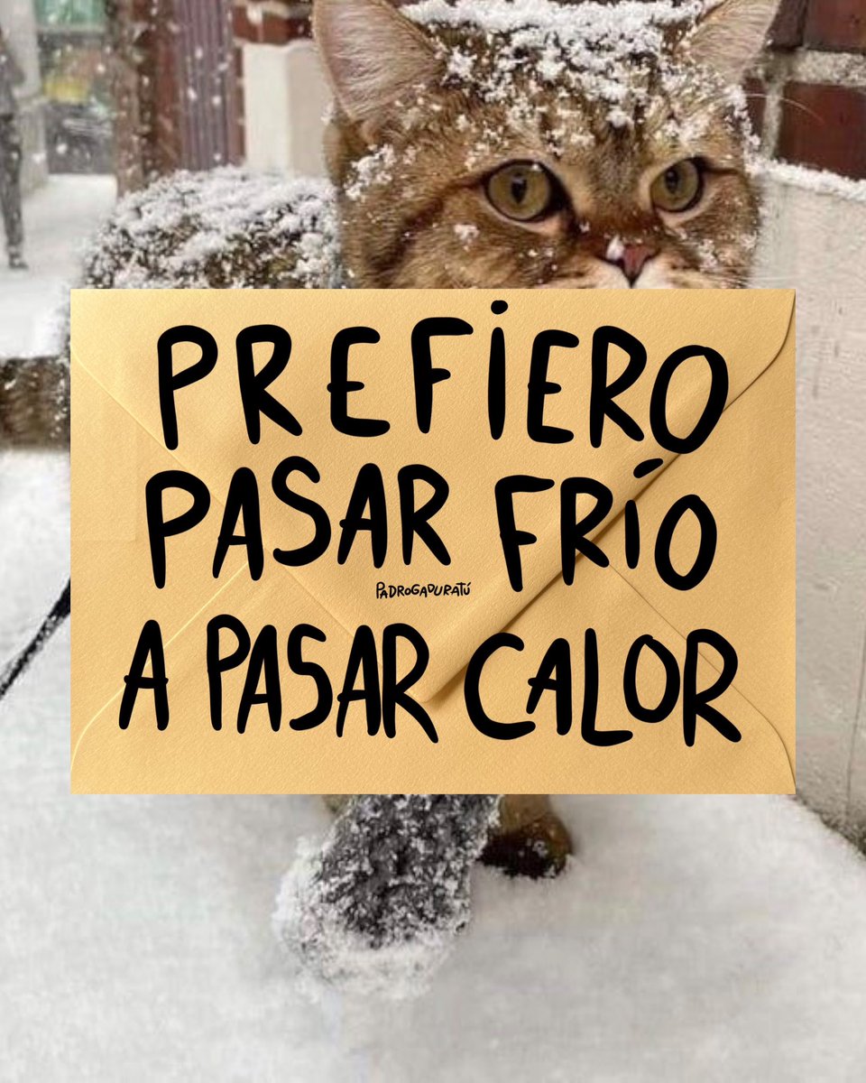 prefiero frío