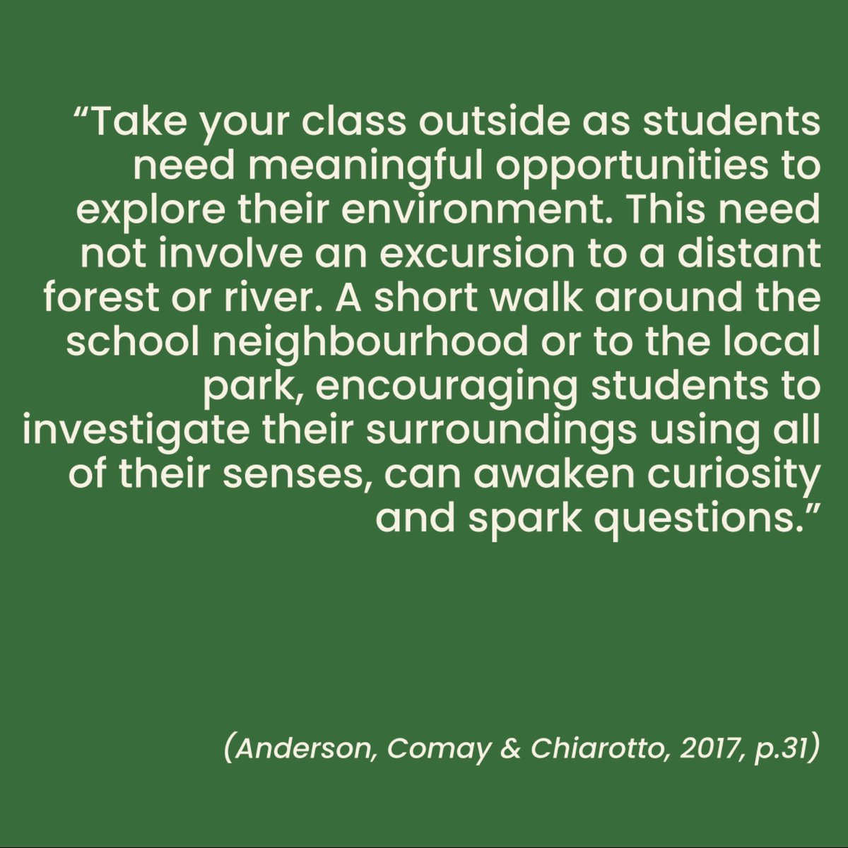 M. Frankfort (@mfrank_76) on Twitter photo #yrdsbmathpath #cemc2023
.
Teaching isn't limited to the classroom! A short walk around the neighborhood or a visit to the park can spark curiosity & engage all senses. Let's empower learners to explore beyond the walls! <a href="/NaturlCuriosity/">Natural Curiosity</a> <a href="/YRDSBEcoSchools/">YRDSB EcoSchools</a> #yrdsbmathpath #cemc2023
.
Teaching isn't limited to the classroom! A short walk around the neighborhood or a visit to the park can spark curiosity & engage all senses. Let's empower learners to explore beyond the walls! <a href="/NaturlCuriosity/">Natural Curiosity</a> <a href="/YRDSBEcoSchools/">YRDSB EcoSchools</a>