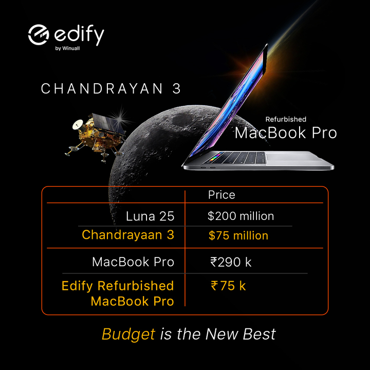 edify_club's tweet photo. Congratulations ISRO, we are all super proud of this moment! ✨

#ISRO #chandrayaan3mission #Chandrayaan3 #space #india #proudmoment #moon #Congratulations #isroindia #ISROMissions https://t.co/4xylKG4OZt