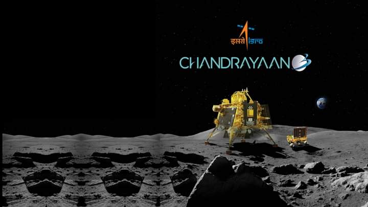 RajeevaVK's tweet image. ಚಂದಮಾಮನ ಮೇಲೆ ಭಾರತ.  
ಇಸ್ರೋ, ಜೈ ಹೋ ! 
Congratulations #ISRO
#Chandrayaan3Landing 
@isro
