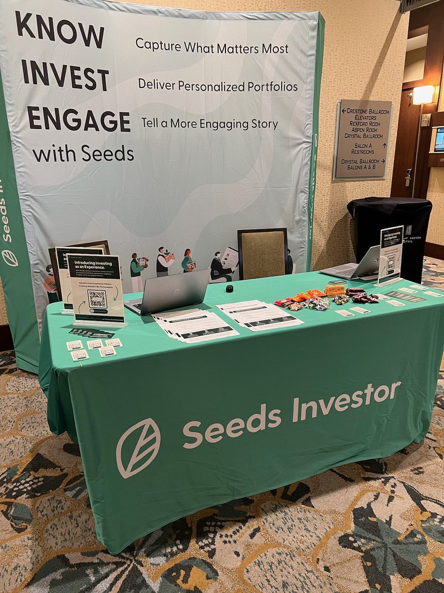 Young advisors, @FPANexGen is here! Looking for ways to make investing meaningful, intentional, and personal? Drop by booth 16! As fellow advisors, we’ll be on hand to discuss: 1️⃣ Experiential Investing 2️⃣ Impactful Communication 3️⃣ Tactics to Forge Deep Client Relationships