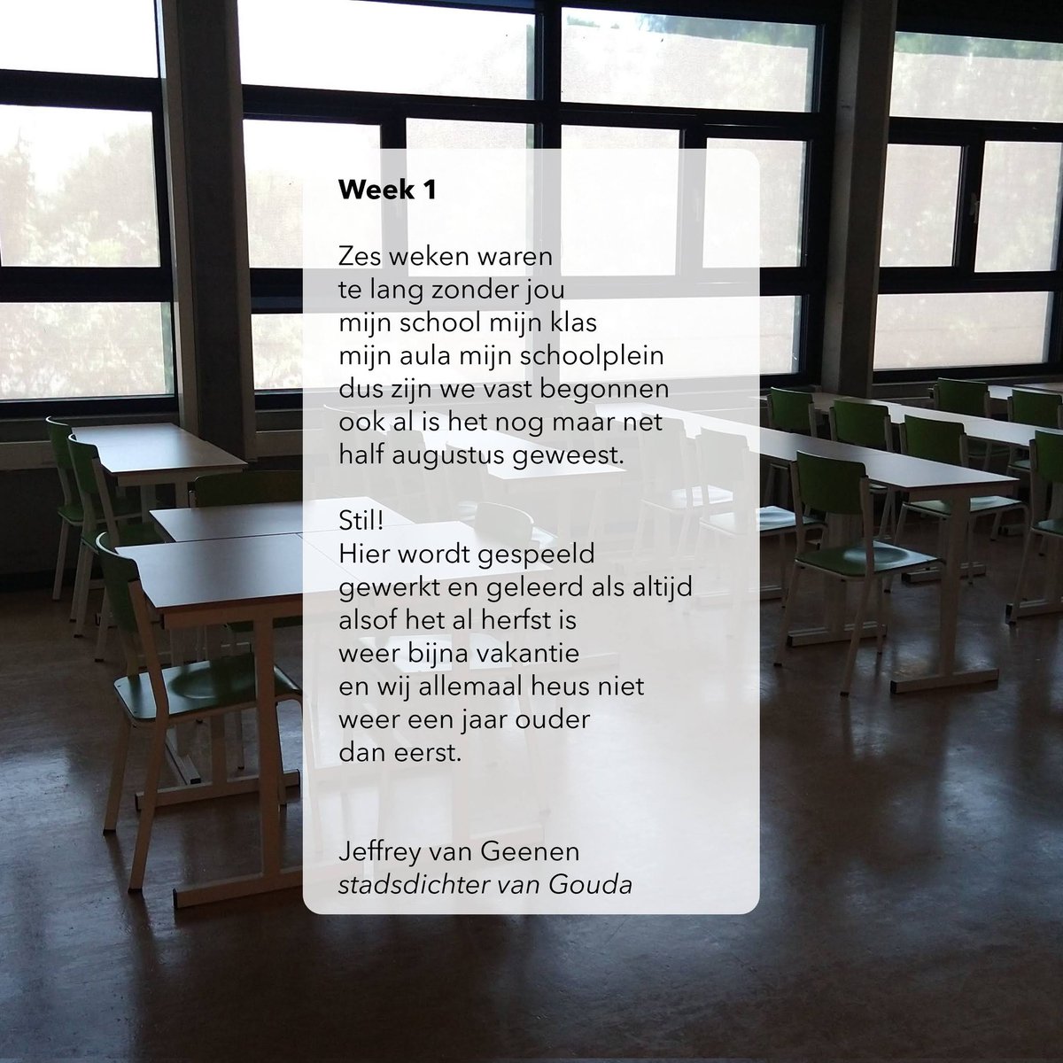Zes weken waren
te lang zonder jou

#weernaarschool
#BackToSchool 
#zomervakantie
#gedicht