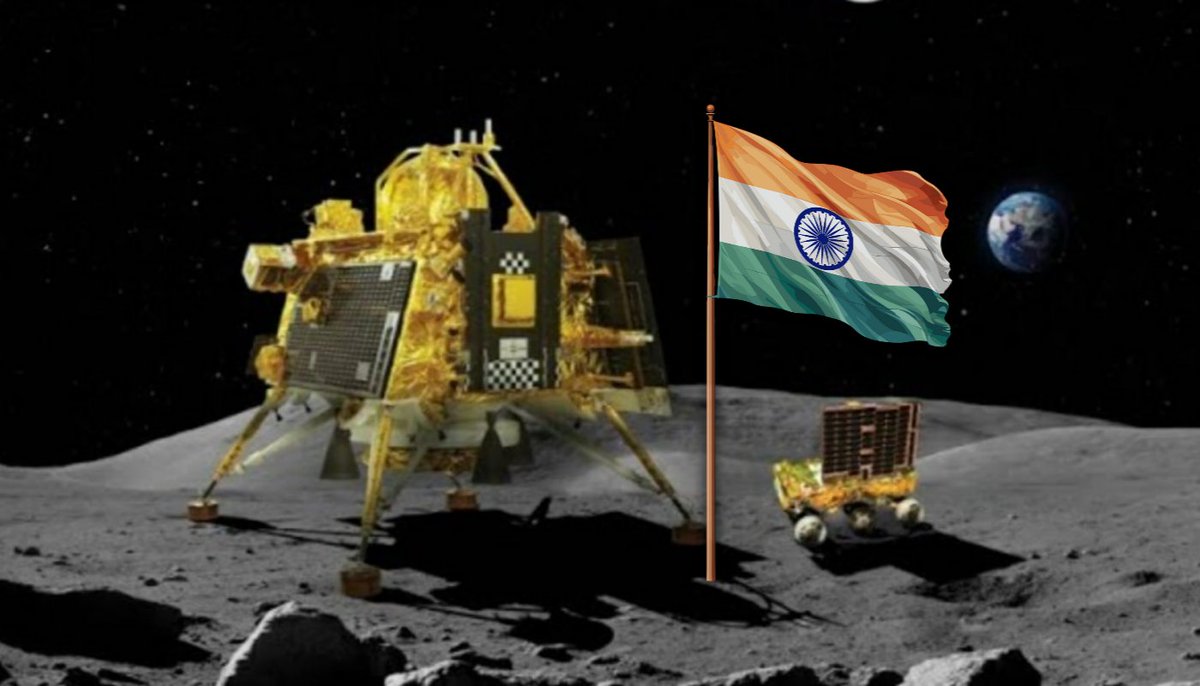 Chandrayaan3 successfully landed on the moon's surface and created a new milestone for India. Congratulations to team <a href="/isro/">ISRO</a> for this incredible scientific feat under the decisive national leadership of our Hon'ble PM Shri <a href="/narendramodi/">Narendra Modi</a> ji. #Chandrayaan3Landing #ISRO