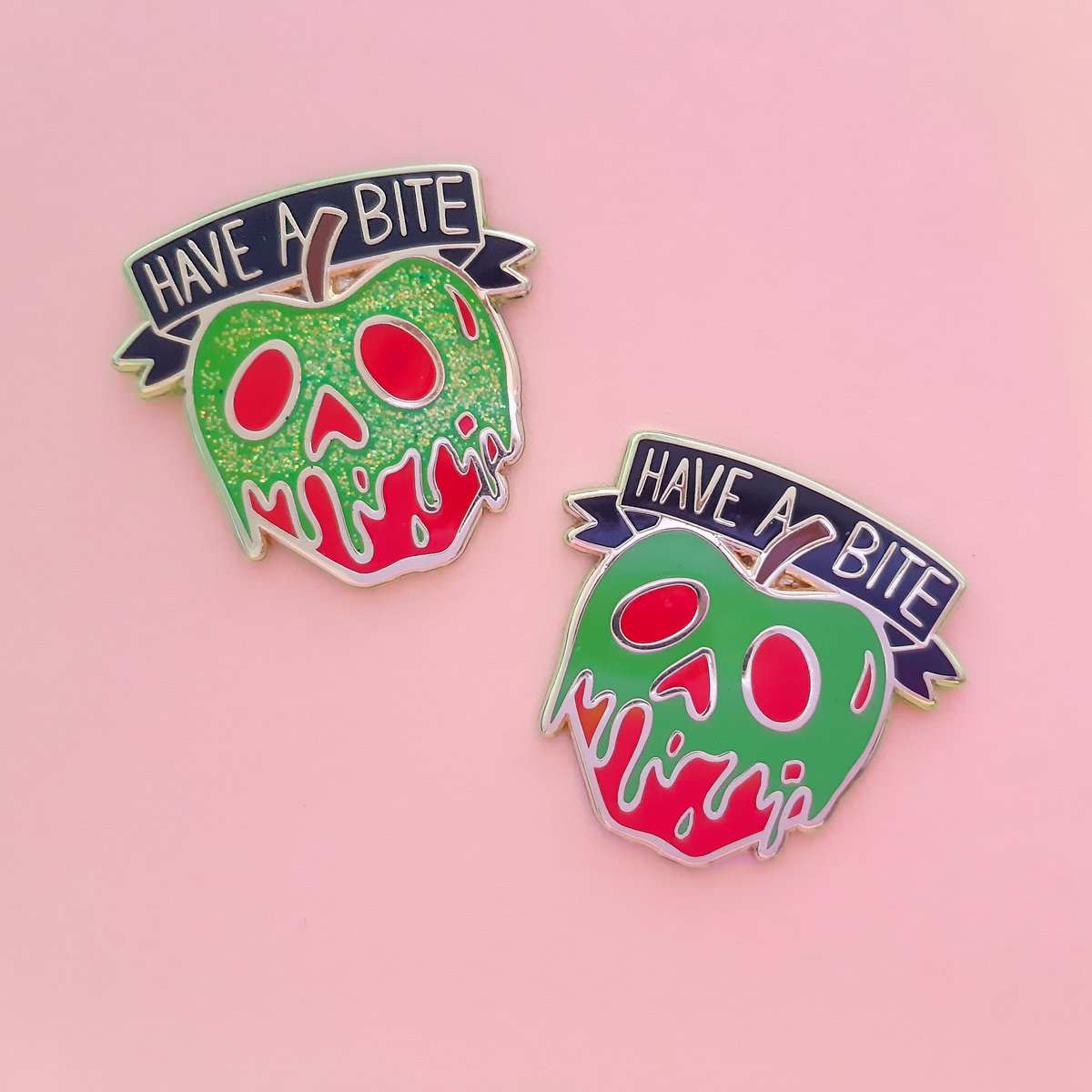 PumpkinQueenPin's tweet photo. Nearly time for the spooky season! Celebrate with some villainous and foolish enamel pins 💀🍎🖤 #enamelpins #halloween 

➡️https://t.co/kvIk385BTl https://t.co/VzqHChjvUo