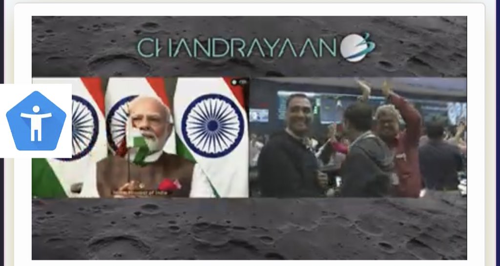 gauriganesh_'s tweet photo. पहले : चंदा मामा दूर के 
अब :  चंदा मामा घर के 

🌏🌚🌝🇮🇳🥳
#Chandrayaan3 #ISRO 🙏🏻🙇🏻‍♀️🇮🇳
@isro https://t.co/O5gFncZGww