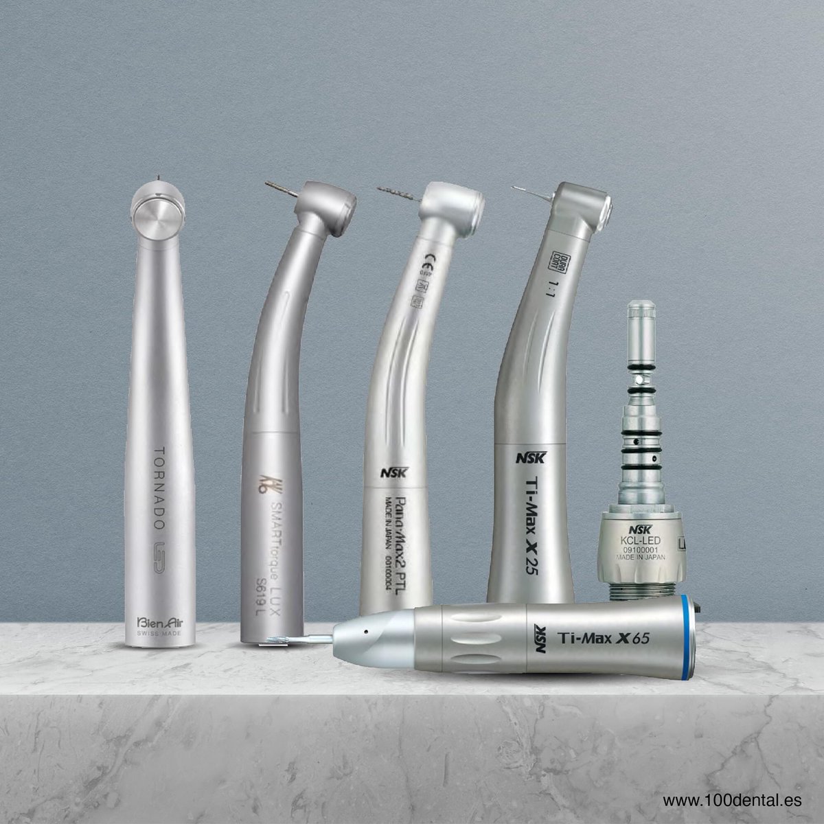 CienDental's tweet photo. Descubre las ofertas que tenemos disponibles en instrumental rotatorio en nuestra tienda online https://t.co/lnqaFkbf7y y aprovecha para renovar o añadir nuevo material a tu clínica. https://t.co/9NhiaeSnGh