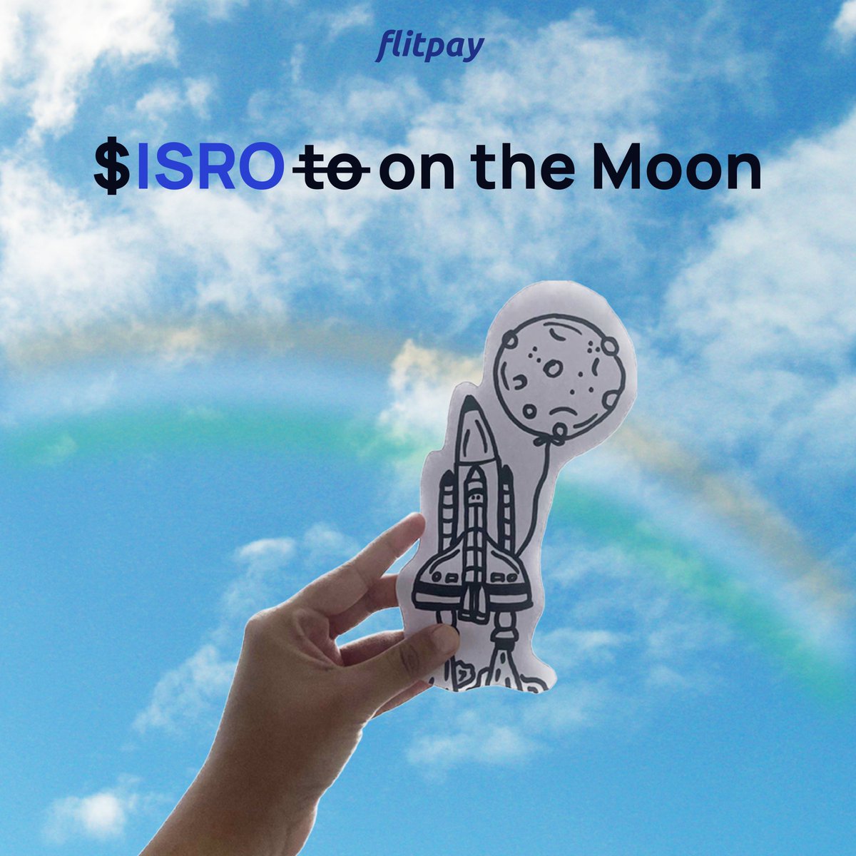 flitpayofficial's tweet photo. #IndiaOnTheMoon  #Chandrayaan3 #successful https://t.co/UEZ0FA6mBa