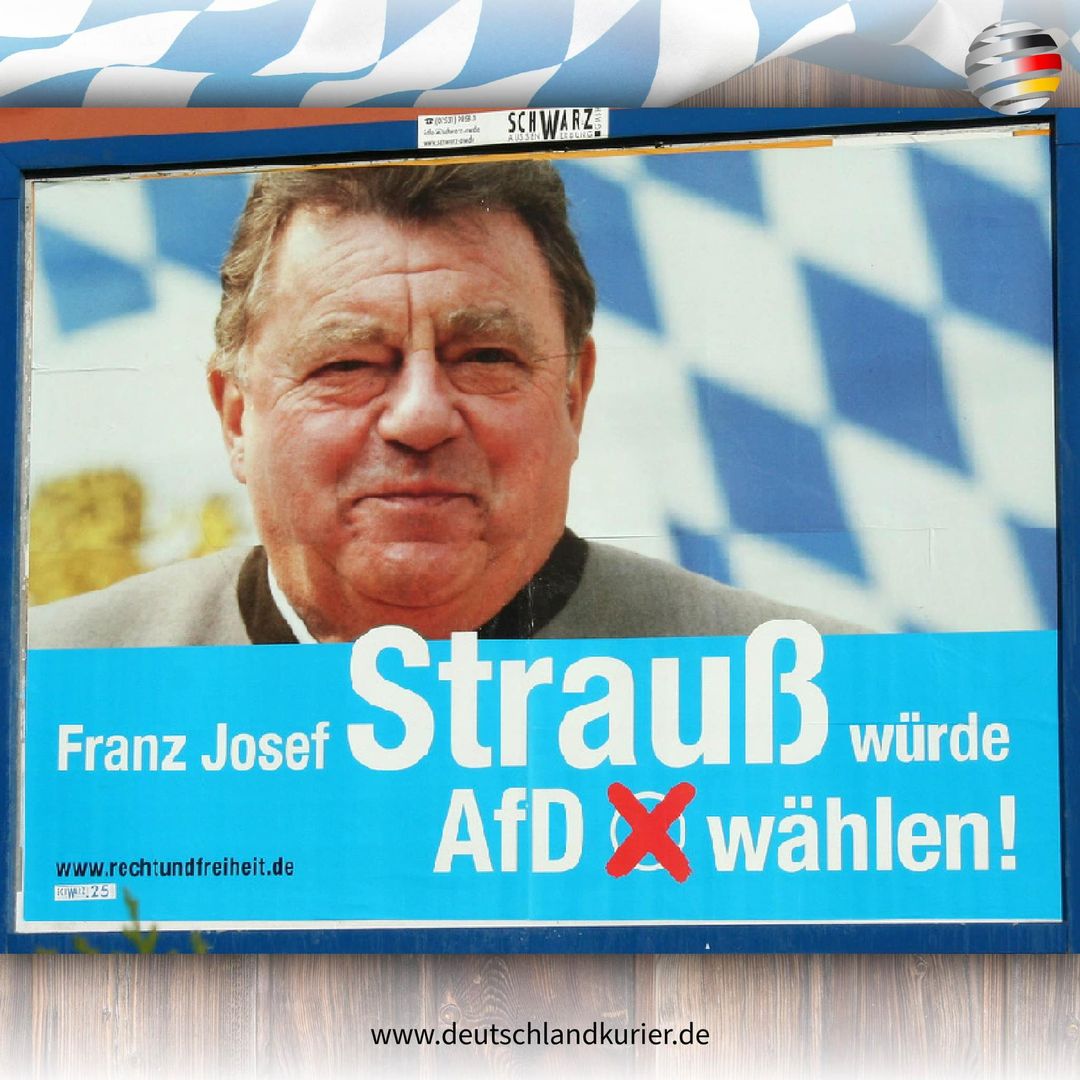 Deu_Kurier's tweet image. #Netzfund #LTWBayern #FJS @AfD @AfD_Bayern 😉
