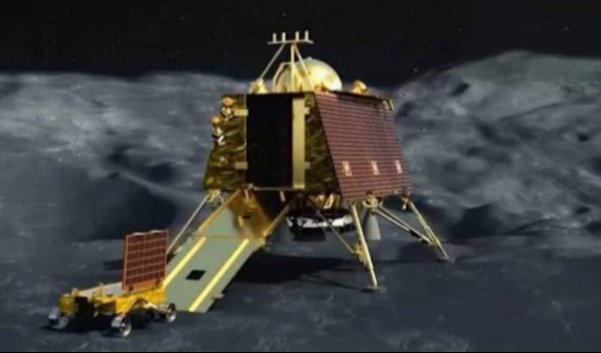 bigyanbigu's tweet photo. India on the Moon today
#Chandryaan3 
#ISRO
#IndiaFirst https://t.co/3ZAtL8hhoK