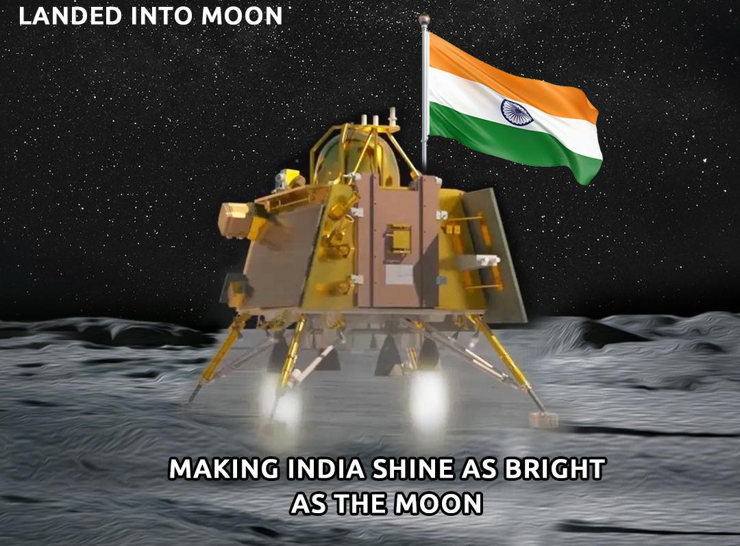ManogyaJain4's tweet photo. Seeing India lead almost in every aspects of life fills so much proud. 
Events like this fills life into you again in the mundane life. 
 #ProudIndian
#chessWorldCup2023
#Chandrayaan3 https://t.co/6u1o0kghEM