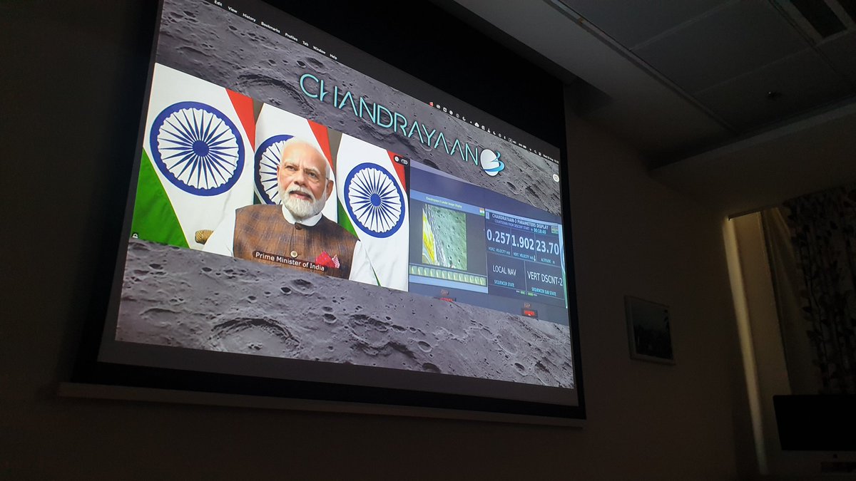 Proud moment! We did it! Congratulations to ISRO and all the citizens of the proud country. #Chandrayaan3 #isrochandrayaan3mission