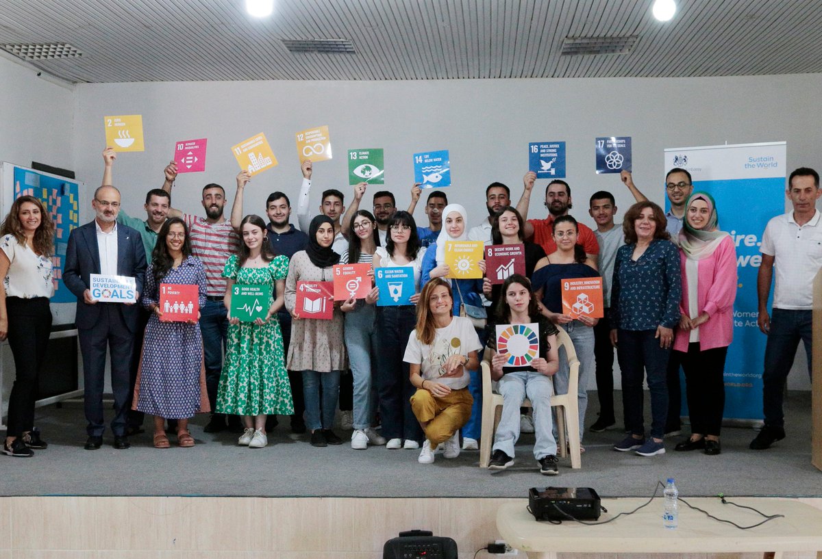 SustainworldOrg's tweet photo. Celebrating International Youth Day with a reminder of the power of shared aspirations and unity #IYD2023 #YouthDay #ClimateAction @ukinlebanon https://t.co/4nSkqbtkMS