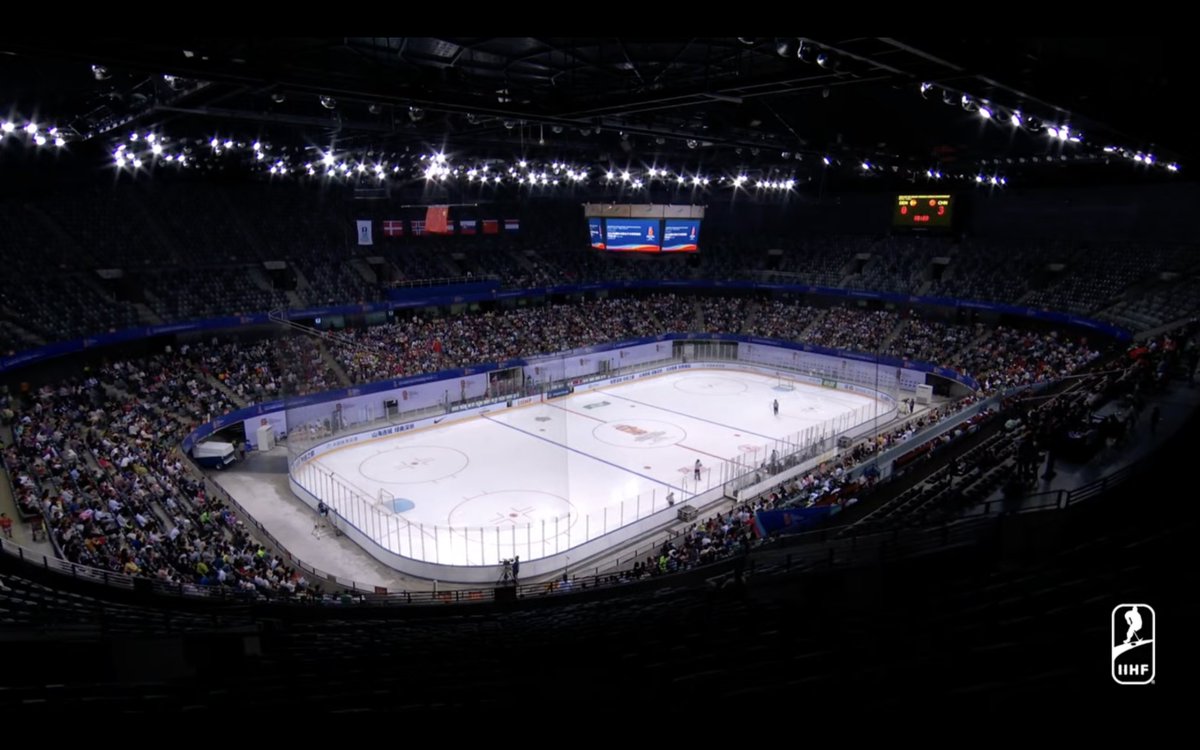 For the "nobody watches women's hockey" crowd.

This crowd watching China play Denmark says otherwise.