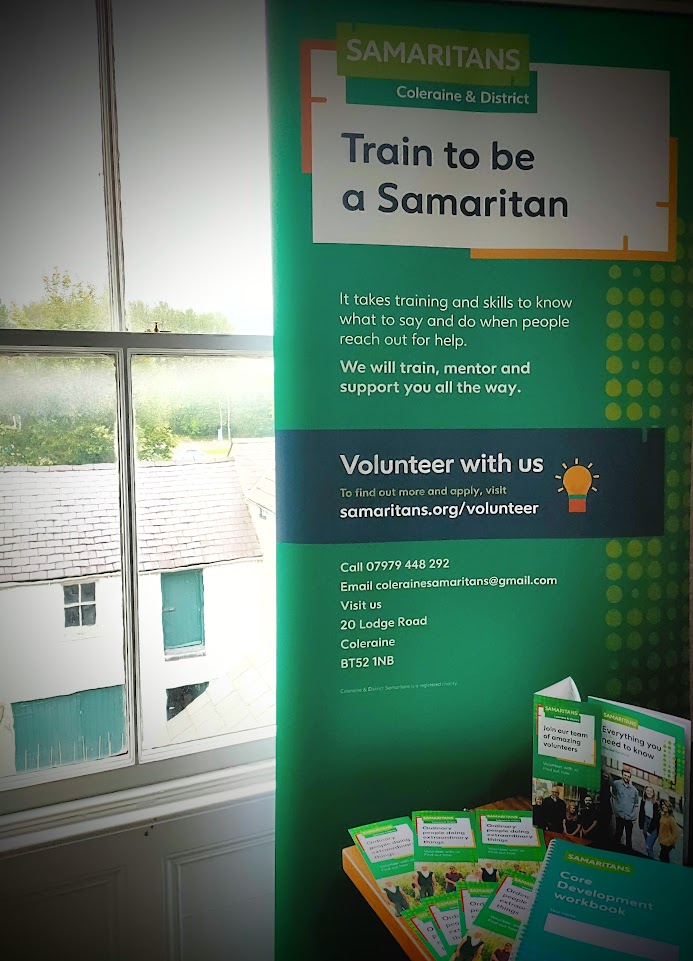𝑹𝒆𝒄𝒓𝒖𝒊𝒕𝒊𝒏𝒈 𝑵𝒆𝒘 𝑽𝒐𝒍𝒖𝒏𝒕𝒆𝒆𝒓𝒔 We are currently on the look out for new volunteers in Coleraine and District Samaritans If you would like to find out more check out samaritans.org/support-us/vol…