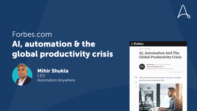 ArjunSMeda's tweet photo. 🚀 The future of productivity lies in #automation &amp; #AI. Discover how @AutomationAnywh is empowering organizations worldwide to overcome the productivity crisis and achieve unprecedented growth. #GenerativeAI https://t.co/u6BT7npGBg https://t.co/J2stZsrDEd