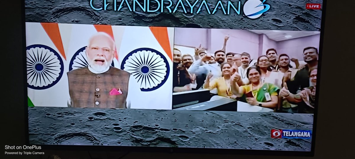 Congratulations to all of us Indians for the successful launch of Chandrayaan 3 to the Moon. India is on the Moon! So proud! #ISROChandrayaan3Mission #Indian #LoveIndia