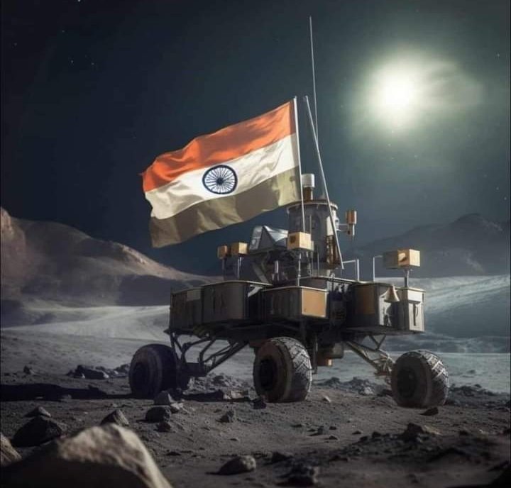 Congratulations India 🙏🇮🇳

Big day for India, Every Indian celebrate moment where lander module of #Chandrayaan3 land South pole of the moon successfully 🇮🇳

#Chandrayaan3Landing #चंद्रयान_3 
#ISRO #VikramLander #isroindia  #Chandrayaan3Mission #NASA 
#SpaceMission #MoonLanding