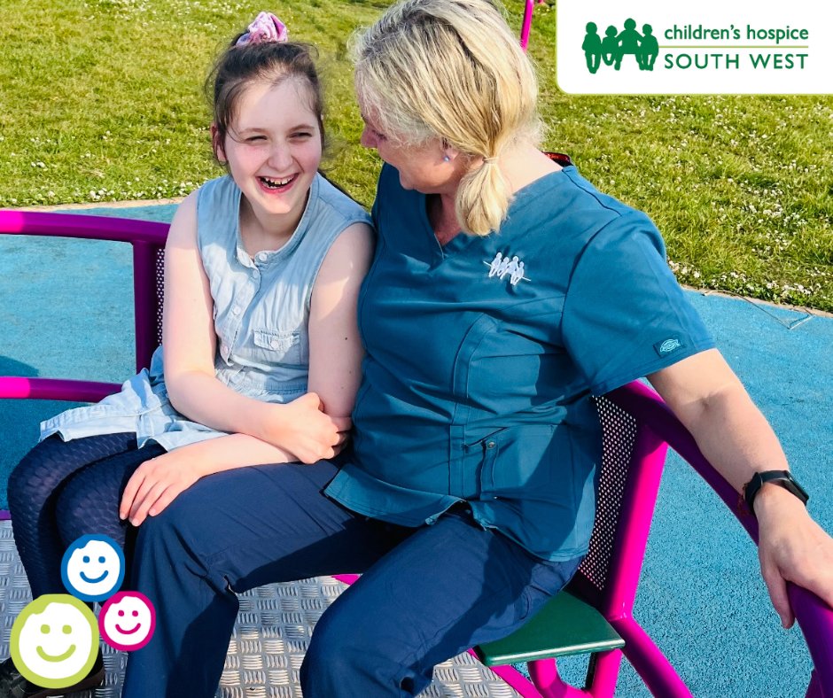 CHSW's tweet image. Savannah loves the specially adapted play equipment at #LittleHarbour. 🤗⚓

Play is one of our key care therapies at our hospices, it
allows our children and young people, and their families, to unwind and have fun!

#Cornwall #CHSW #MakingPreciousMemories #CareTherapies