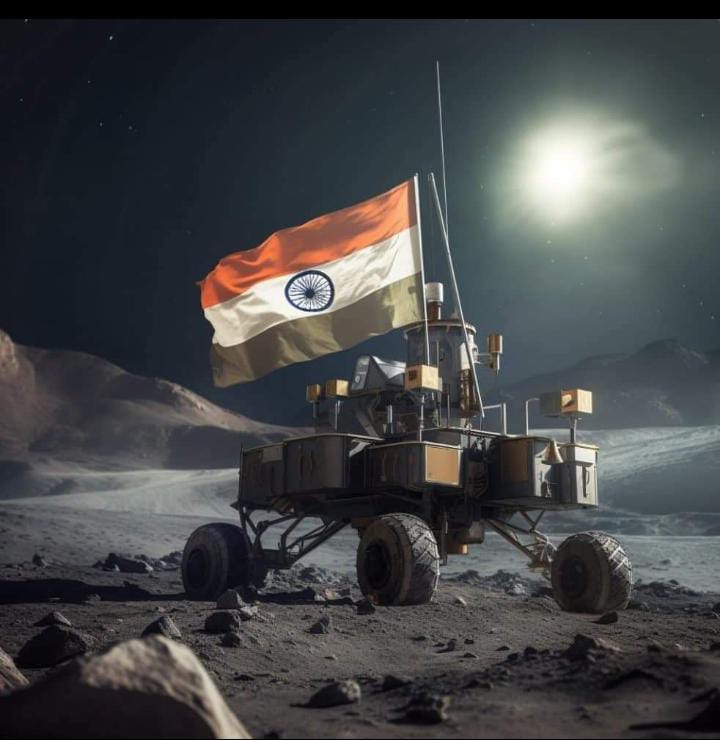*🇮🇳 चंद्रयान-3: चांद के साउथ पोल पर सॉफ्ट लैंडिग कराने वाला पहला देश बना भारत 🇮🇳*

 August 23 2023, 18:03 [IST]

भारत के चंद्रयान-3 ने आज शाम 6 बजकर 4 मिनट पर चंद्रमा की सतह पर सफल सॉफ्ट लैंडिंग की। इसके साथ ही चांद के साउथ पोल पर सॉफ्ट लैंडिंग कराने वाला दुनिया का पहला देश बन