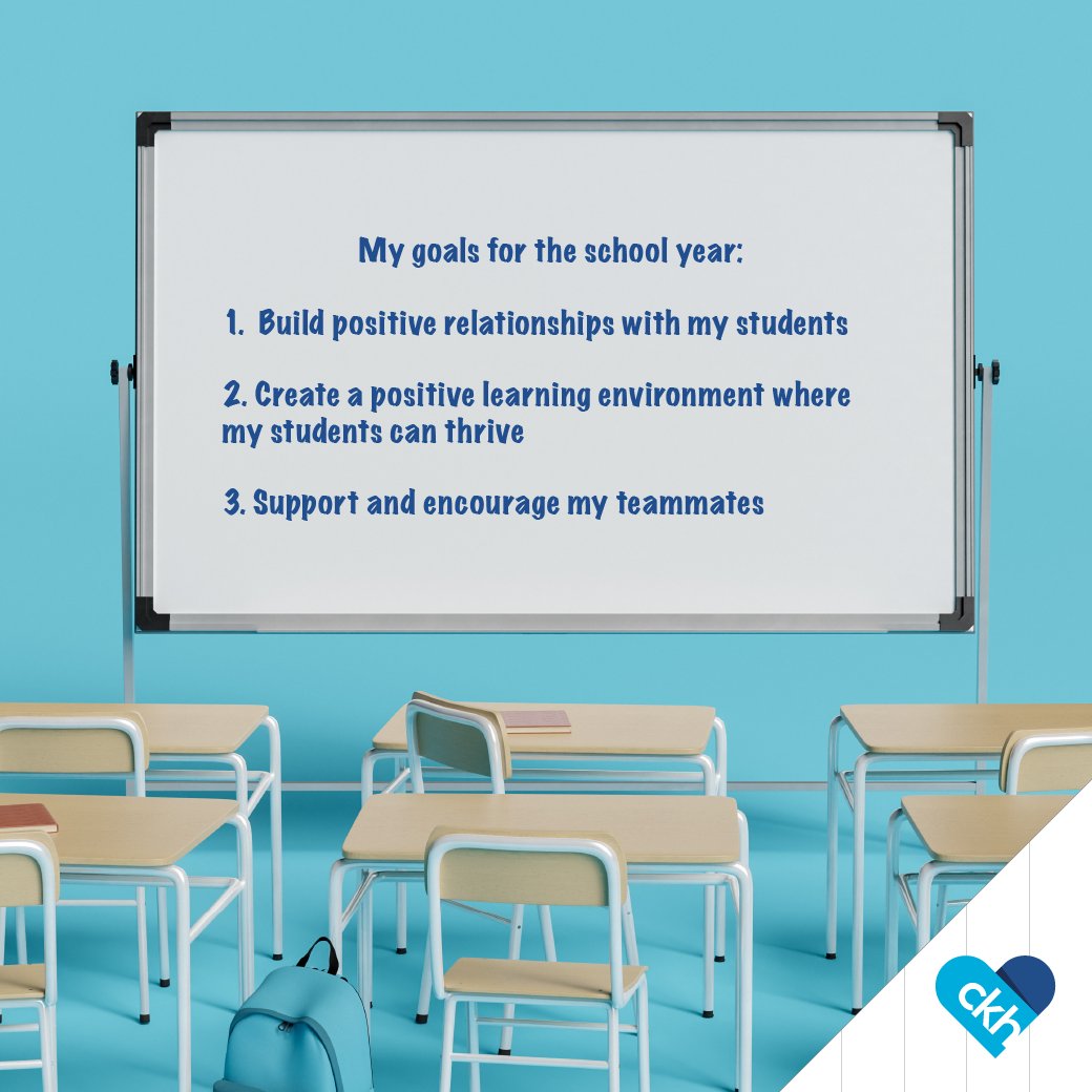 iheartckh's tweet photo. As educators, we often have goals for the school year in the classroom – but how often do we share our goals with our students?  
It's hard to win as a team if you don’t know where the finish line is! 

#ProfessionalDevelopment #Education #iHeartCKH #capturingkidshearts https://t.co/UVmGb0aYc3