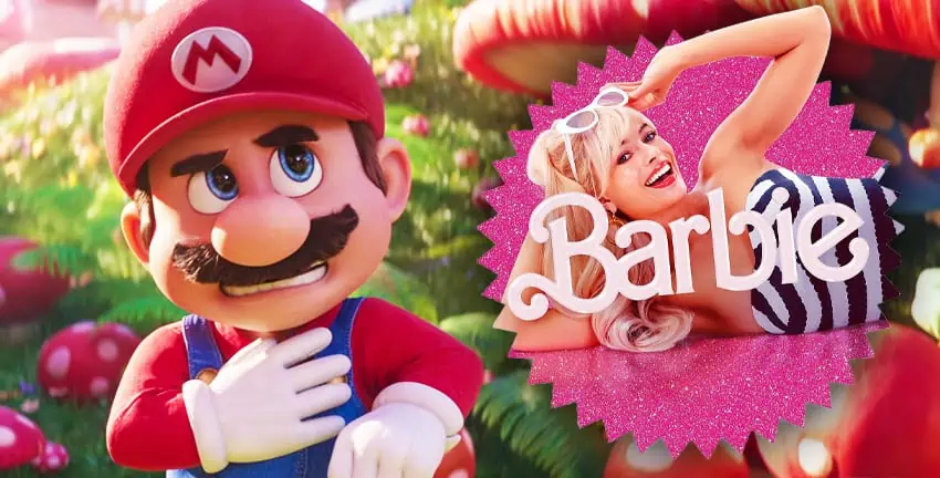 watchsandy_'s tweet photo. "Move over Mario! 🎮💥 Barbie is taking the crown as the year's highest-grossing movie at the box office! With a whopping $574.2 million in just 34 days, she's rewriting the record books. Sorry, Mario, it's Barbie's world now! 🎬💰 #BoxOfficeBattle #BarbieVsMario" https://t.co/MpJowvhdUY