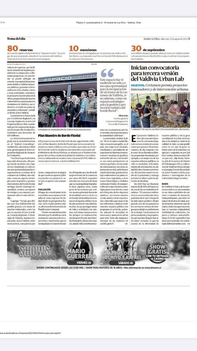 Activa Valdivia - Consorcio Valdivia Sustentable tweet media