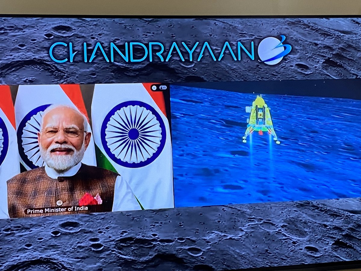 From Chandrayaan 2 to Chandrayaan 3. Every failure can become a cause for a victory, every mistake can be an inspiration for change, the attitude changes everything. Proud Indian to take this lesson ahead for myself and my students <a href="/TBS_Delhi/">TBS Delhi</a>. #Chandrayaan3 #ISRO #NeverGiveUp