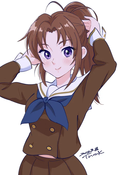 夏紀先輩〜!#中川夏紀 #響けユーフォニアム 
