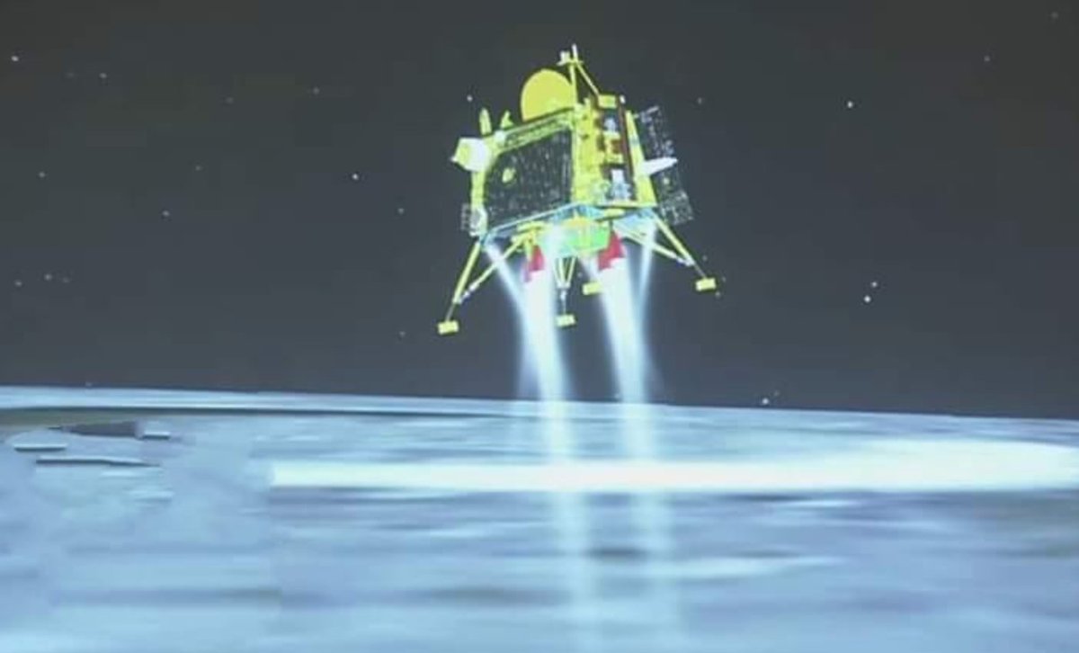 What an achievement #Chandrayaan3 is on the #moon. Thank you <a href="/isro/">ISRO</a> for making millions of Indians proud of being #indian. This is a historical moment for complete humankind. #IndiaOnTheMoon #MoonLanding