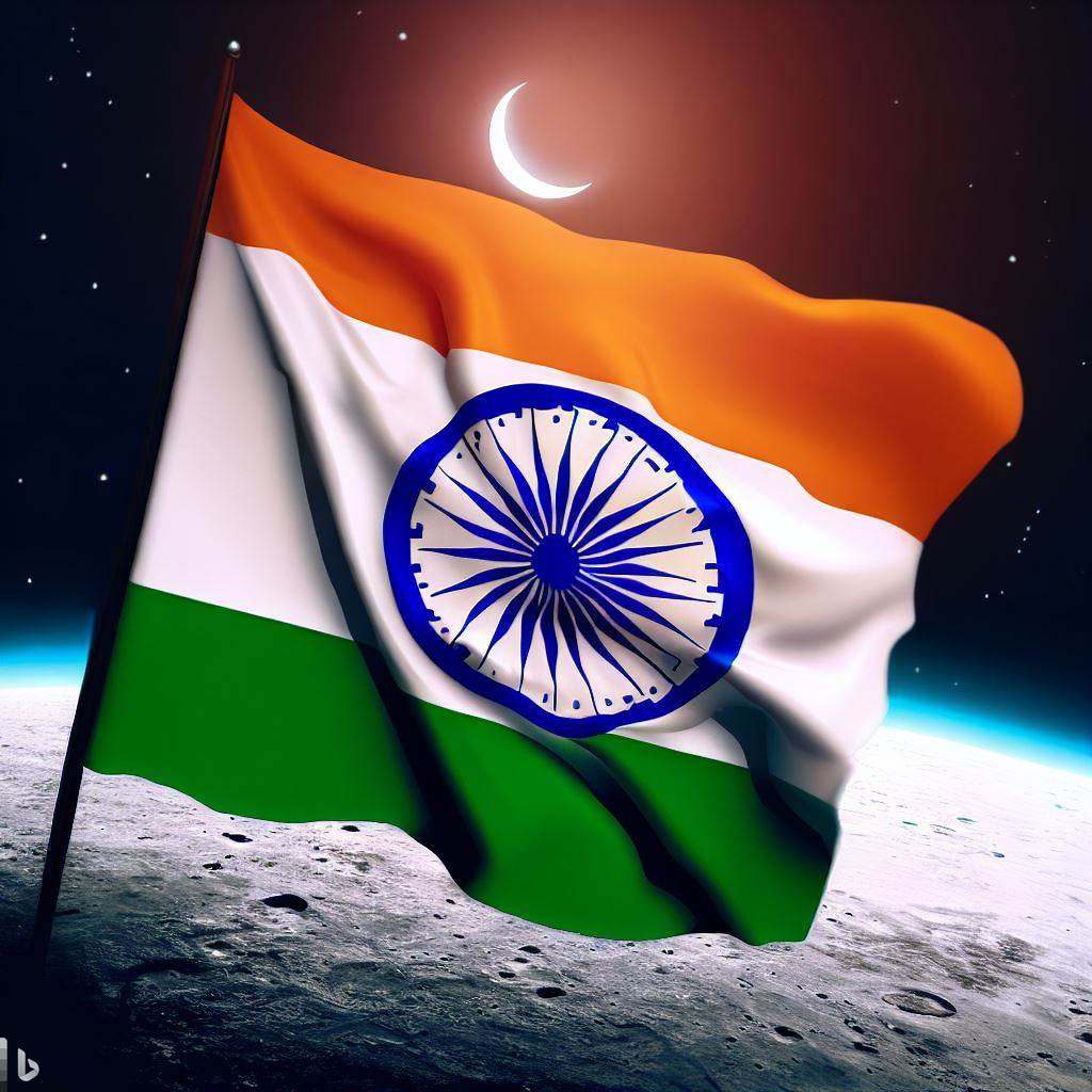 am_ashutosh_'s tweet photo. INDIA is now the First Country in the World to Make a Successful Landing on the South Pole of Moon 🇮🇳
A remarkable achievement for History Books - #Chandrayaan3 🚀
Bharat Mata ki Jai
#IndiaOnTheMoon https://t.co/8fq4Nfy19p