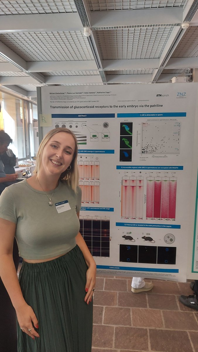 For a deep dive into GR mediated inheritance, with a look into sperm and embryogenesis, find me at poster #1! Looking forward to exchange and discuss with you! #eisz23