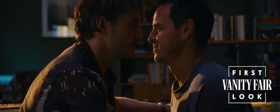 DiscussingFilm's tweet photo. Andrew Scott and Paul Mescal in their romance film ‘ALL OF US STRANGERS’.

(Source: @VanityFair - https://t.co/MzmTJwKKLx) https://t.co/QUQbpCJprf